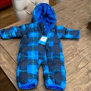 NWT Columbia baby snowsuit
